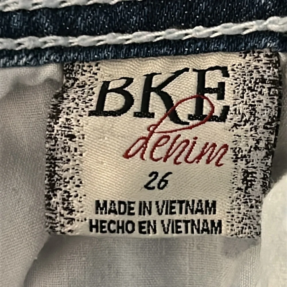BKE Culture bermuda jean shorts jorts size 26